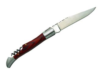 Джобен нож Laguiole DUB039, острие 12 см, стомана 420, дръжка кафява
