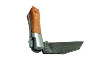 Laguiole DUB070 джобен нож, острие 12 cm, дамасцена, дръжка хвойна