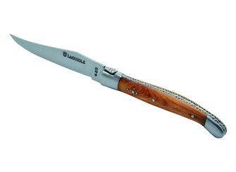 Laguiole DUB124 комплект от 6 ножа за пържоли с дръжка от дърво от хвойна