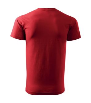 Malfini Basic мъжка тениска, червена