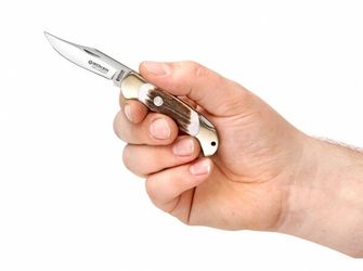 Böker Manufaktur Solingen Джобно ножче Boy Scout Stag 5,7 cm, рог