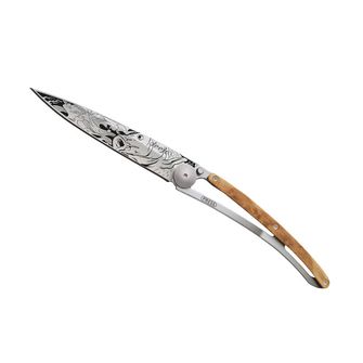 Нож за затваряне Deejo Татуировка дърво Carp