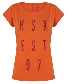 Функционална дамска тениска HUSKY Tingl L, светло оранжева