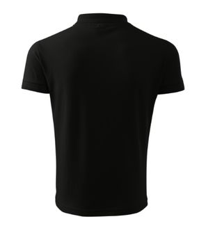 Malfini Pique Polo мъжка поло тениска, черна