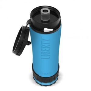 Lifesaver Бутилка за филтриране и пречистване на вода, 400 мл, синя