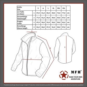 MFH Професионална блуза Commando Smock, BW камуфлаж