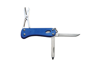 Многофункционален нож Baladeo ECO167 Barrow, 5 функции, син