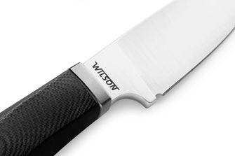 Lionsteel Нож с фиксирано острие и черна дръжка от G10 WILLY WL1 GBK