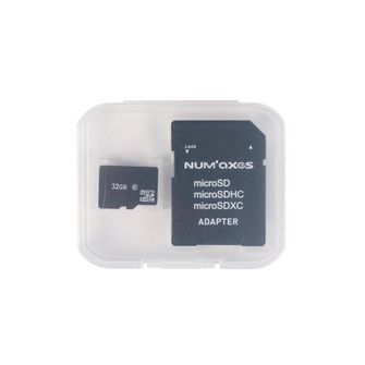 NUM&#039;AXES 32 GB Micro SDHC карта памет Class 10 с адаптер