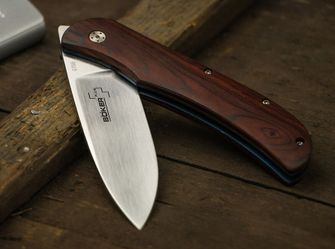 Джобен нож Böker Plus Exskelibur I Cocobolo 8,9 cm, дърво Cocobolo, титан