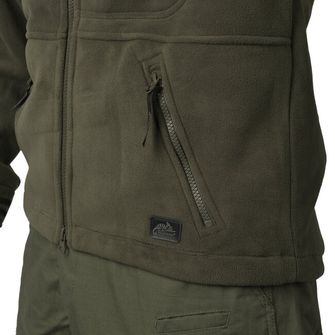 Helikon Infantry поларено яке, черно и горско зелено, 330г/m2