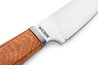 Нож с фиксирано острие Lionsteel и дръжка от микарта WILLY WL1 CVN