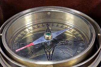 Произход Настолен компас на открито Морски настолен компас