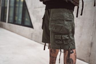 Brandit Savage Vintage къси панталони, шведски камуфлаж