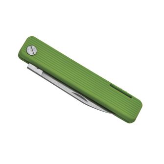 Baladeo ECO355 джобен нож Papagayo, острие 7,5 cm, стомана 420, дръжка TPE, лайм