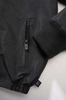 Brandit Windbreaker Frontzip детско яке, черно