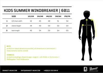 Детско яке Brandit Summer Frontzip Windbreaker, тъмен камуфлаж