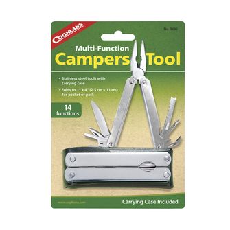 Coghlans CL Camper Инструменти за къмпинг - Сгъваем мултифункционален инструмент от неръждаема стомана