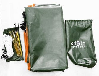 Origin Outdoors Брезент Ripstop Pro с точки за окачване и UV защита