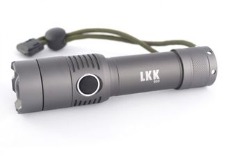 Светодиодно военно фенерче LKK 803 с акумулаторна батерия с увеличение 13cm