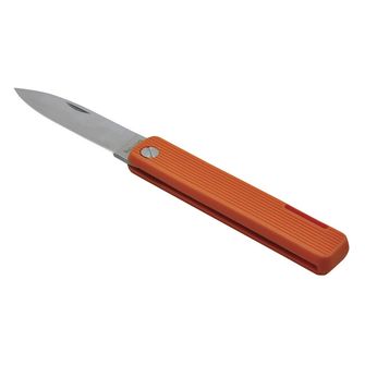 Baladeo ECO352 джобен нож Papagayo, острие 7,5 cm, стомана 420, дръжка TPE оранжева