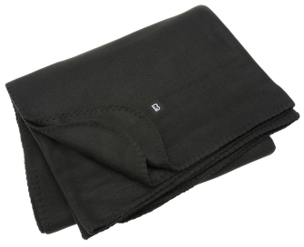 Brandit Поларено одеяло, 135 x 175 см, черно
