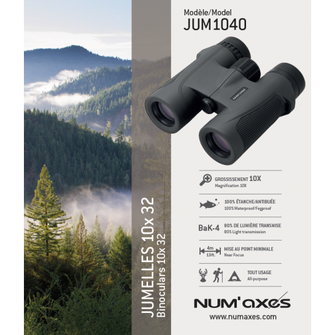 NUM&#039;AXES бинокъл 10x32, модел JUM1040, черен
