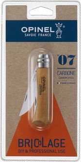 Opinel Сгъваем нож N°07 Carbon Blister pack 17,5 см