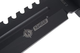 Нож за оцеляване Kandar Z-Black, 31,5 см
