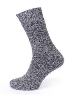 Чорапи от норвежка овча вълна, сиви, 3 чифта