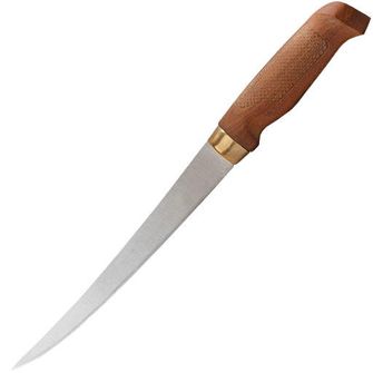 Marttiini нож за филе Classic Superflex с кожен калъф, 19см острие,