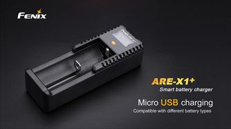 USB зарядно устройство Fenix ARE-X1+, Li-ion NiMH