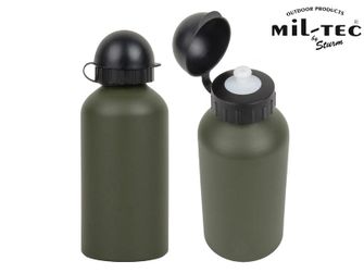 Mil-Tec Алуминиева бутилка, 0,5 л, маслиненозелена
