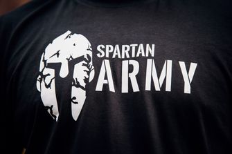 DRAGOWA Тениска с къс ръкав Spartan Army, маслиненозелена, 160 г/м2