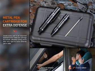 Fenix T6 Тактическа писалка с LED фенерче - синя
 
