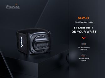 Fenix ALW-01  Въртящ се държач за закрепване на фенерчета към китката 