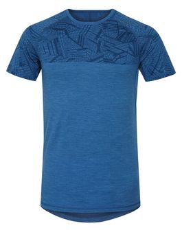 Husky Merino термобельо Мъжка тениска с къс ръкав тъмно синьо