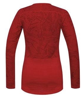 Husky Merino Thermal Underwear дамска тениска с дълъг ръкав Red