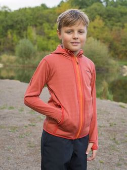 Husky Детска блуза с качулка Artic Zips K червено/черно синьо