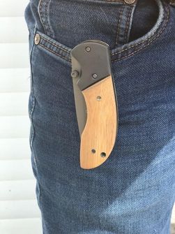 BÖKER® Сгъваем нож Pioneer Wood 19,2 см