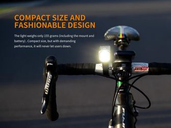 Акумулаторна лампа за велосипеди Fenix ​​BC25R, 600 лумена