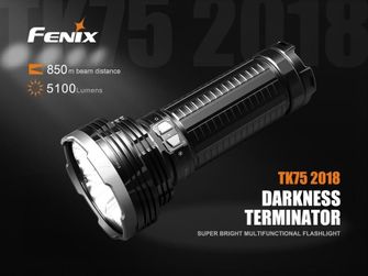 Фенер Fenix TK75 4xCree XHP35 HI, 5100 лумена