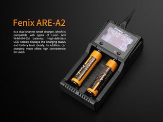 Fenix Зарядно устройство ARE-A2 (Li-ion, NiMH)
