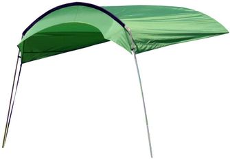Husky Навес към палатка и каравана, зелен
