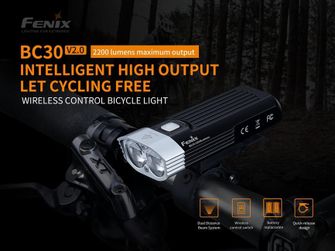Fenix Акумулаторно фенерче за велосипед BC30 V2.0