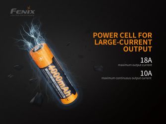 Fenix 21700 4000 mAh Li-Ion акумулаторна батерия