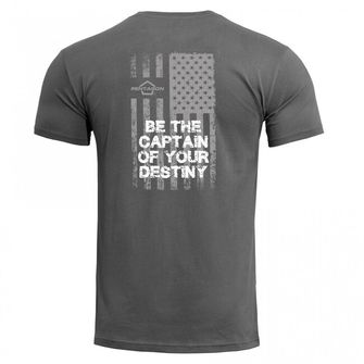 Pentagon American Flag  Тениска, сива
