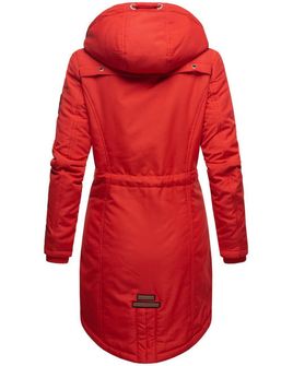 Marikoo Kamii дамско зимно яке с качулка, червено