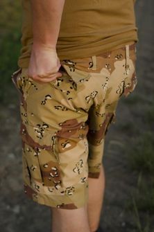 MFH BDU мъжки къси панталони, 6-цветен пустинен камуфлаж