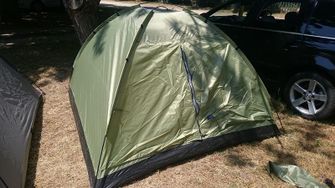 MFH Индийски стил типи палатка за 3 души BW Tarn 210x210x130 см